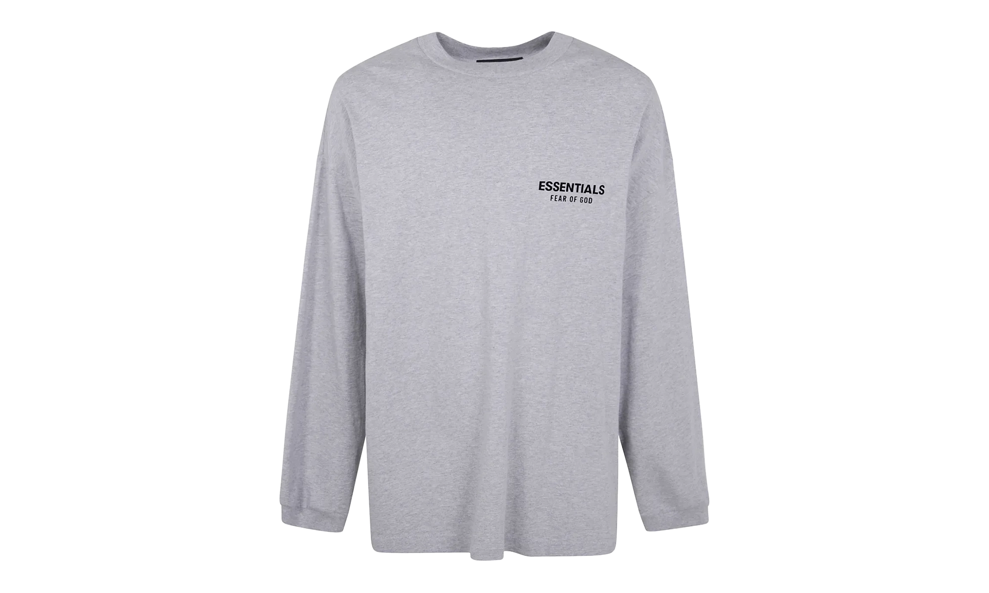 Jersey Long-Sleeve Shirt "Light Heather Grey" 125HO244378F