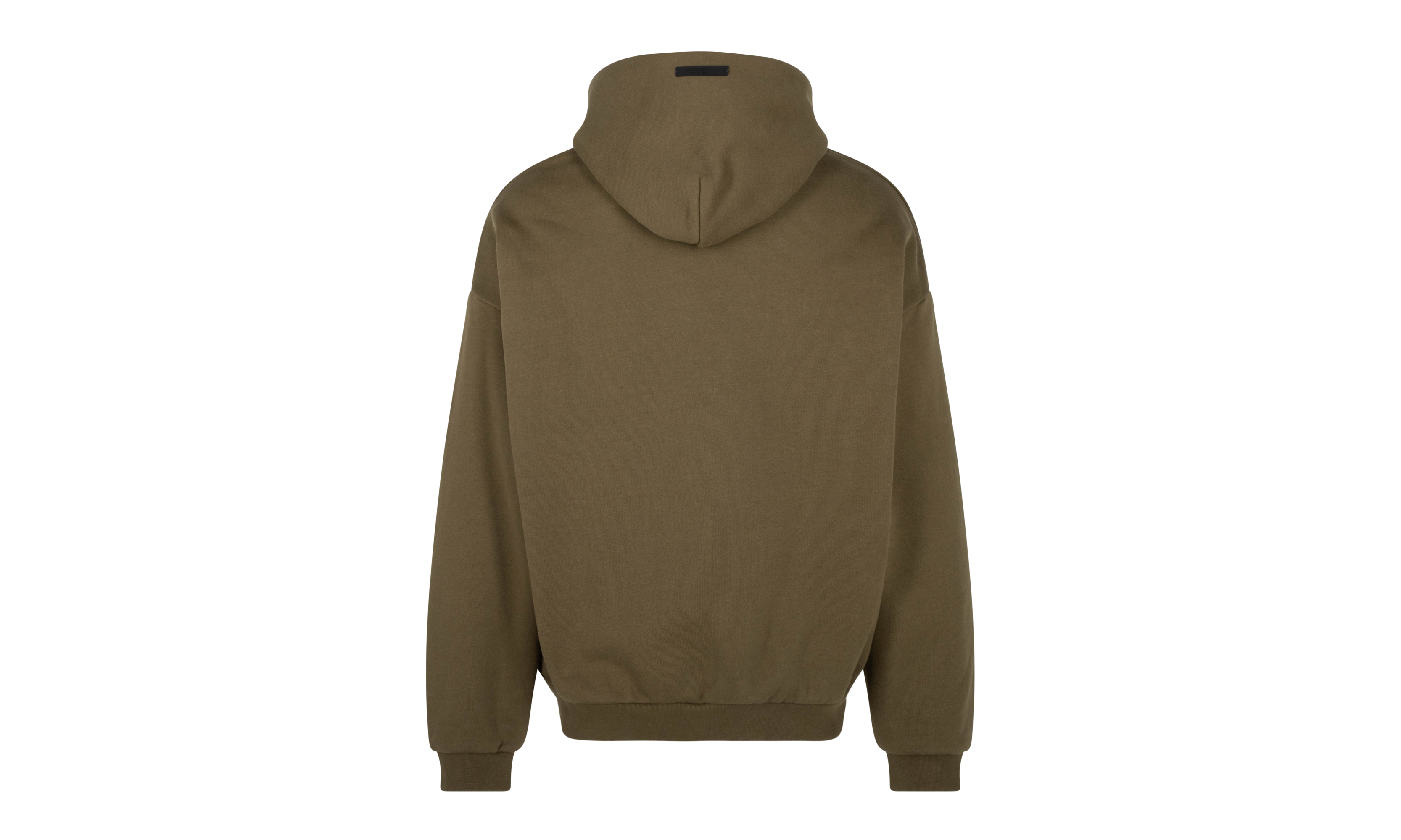 Fleece Pullover Hoodie "Olive" 192BT246254F