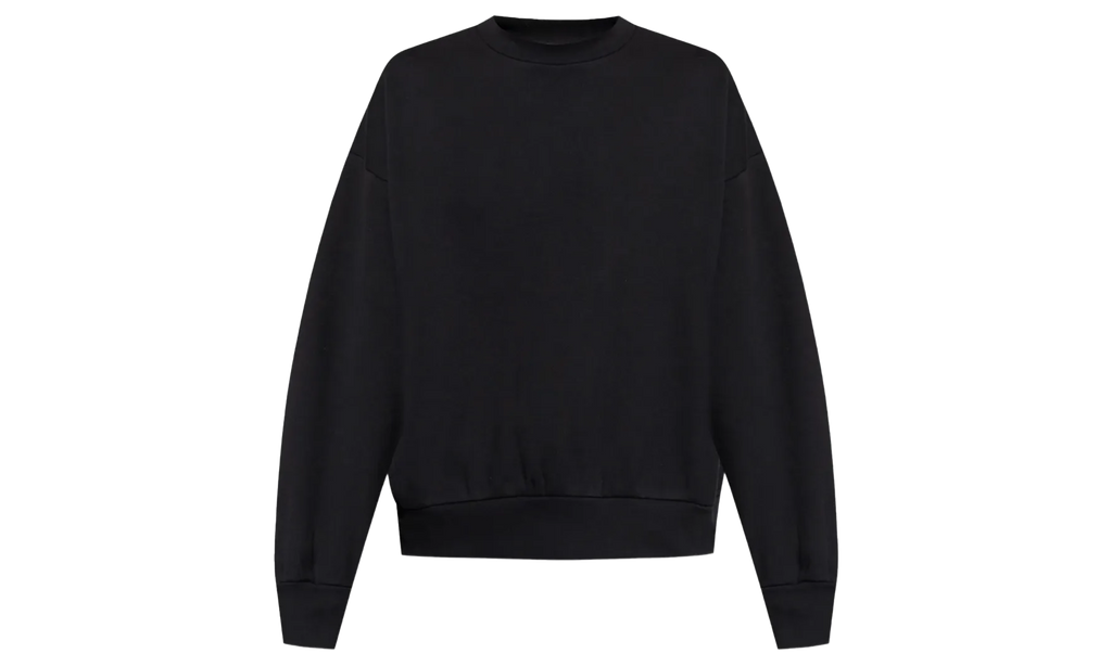Classic Crewneck Sweatshirt "Jet Black" 192SP252040F