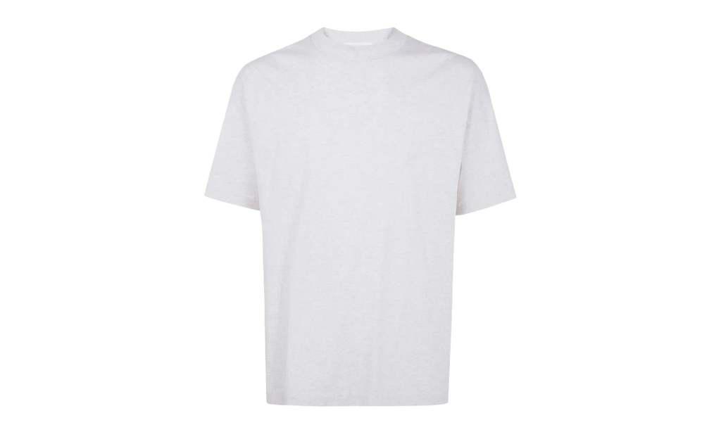 Embroidered Classic Short Sleeve Tee "Oatmeal Heather" 125HO254192F