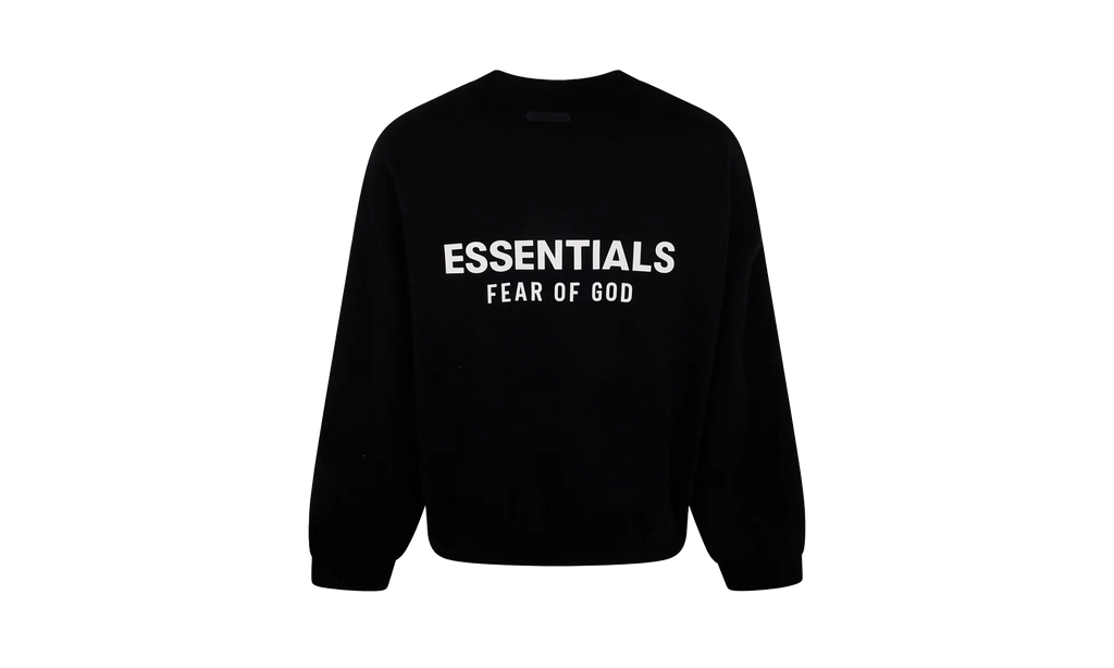 Fleece Crewneck II SWEATSHIRT "Black" 192HO246260F