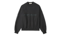 Los Angeles Heavy Fleece Cropped Sweatshirt "Vintage Black" 192HO256893F