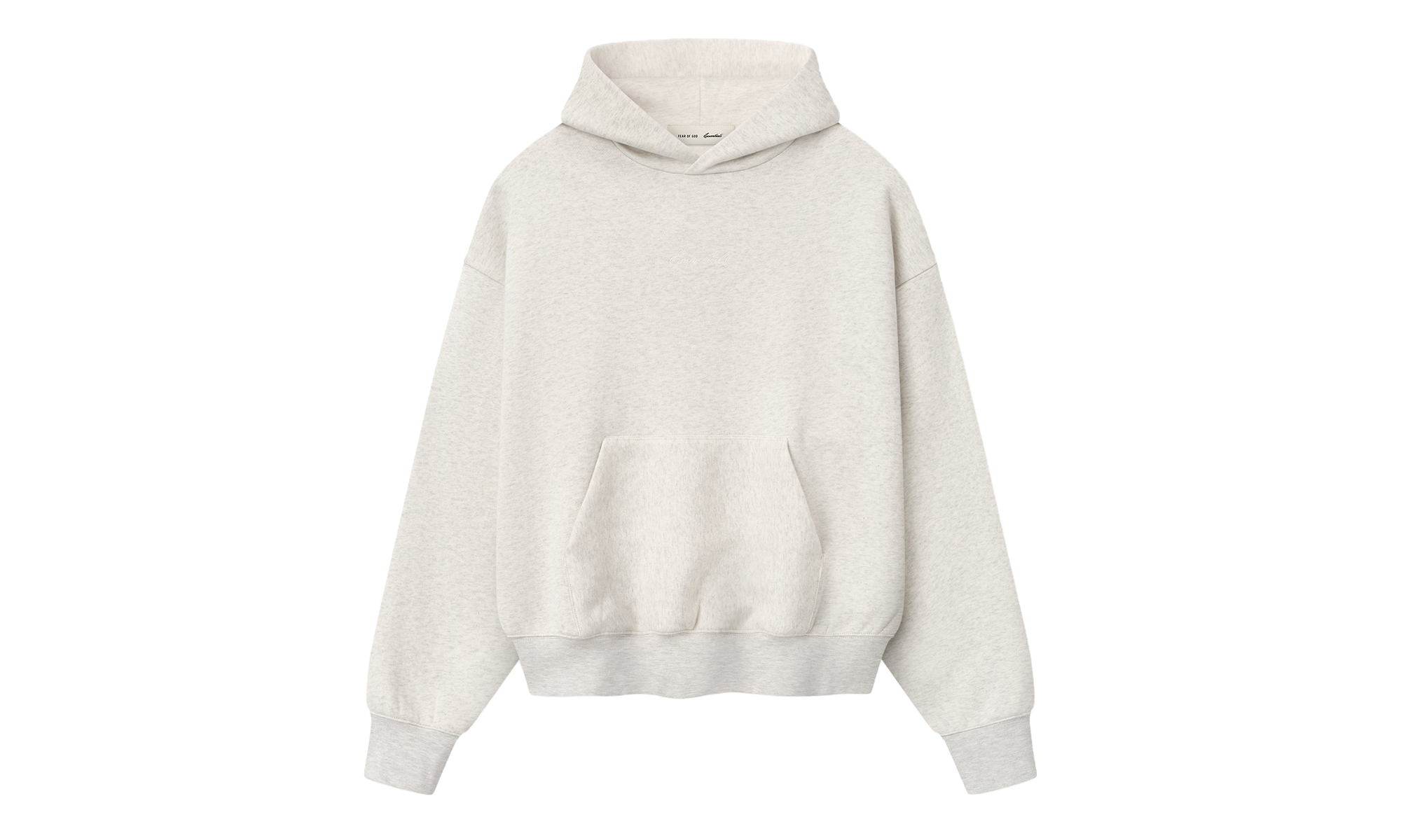 Signature Classic Hoodie "Oatmeal Heather" 192SP262054F