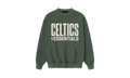 CELTICS SPORTS FIT CREWNECK SWEATSHIRT "BALSAM GREEN" 192NB256507F