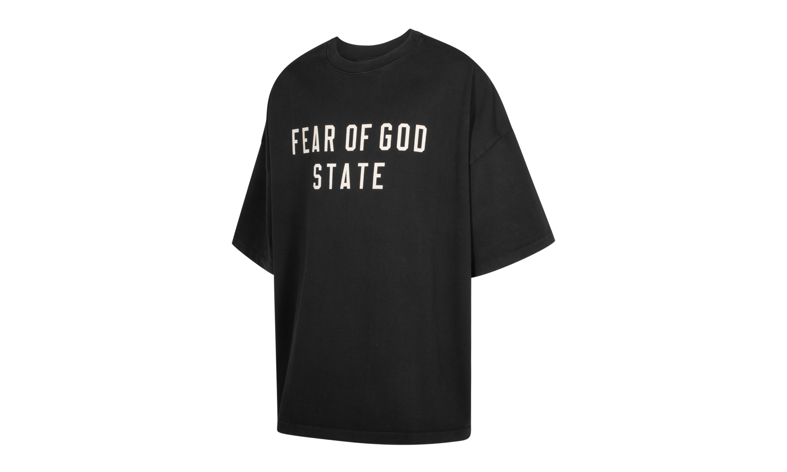 Mens Heavy Crewneck Tee "BLACK" 125BT242000F
