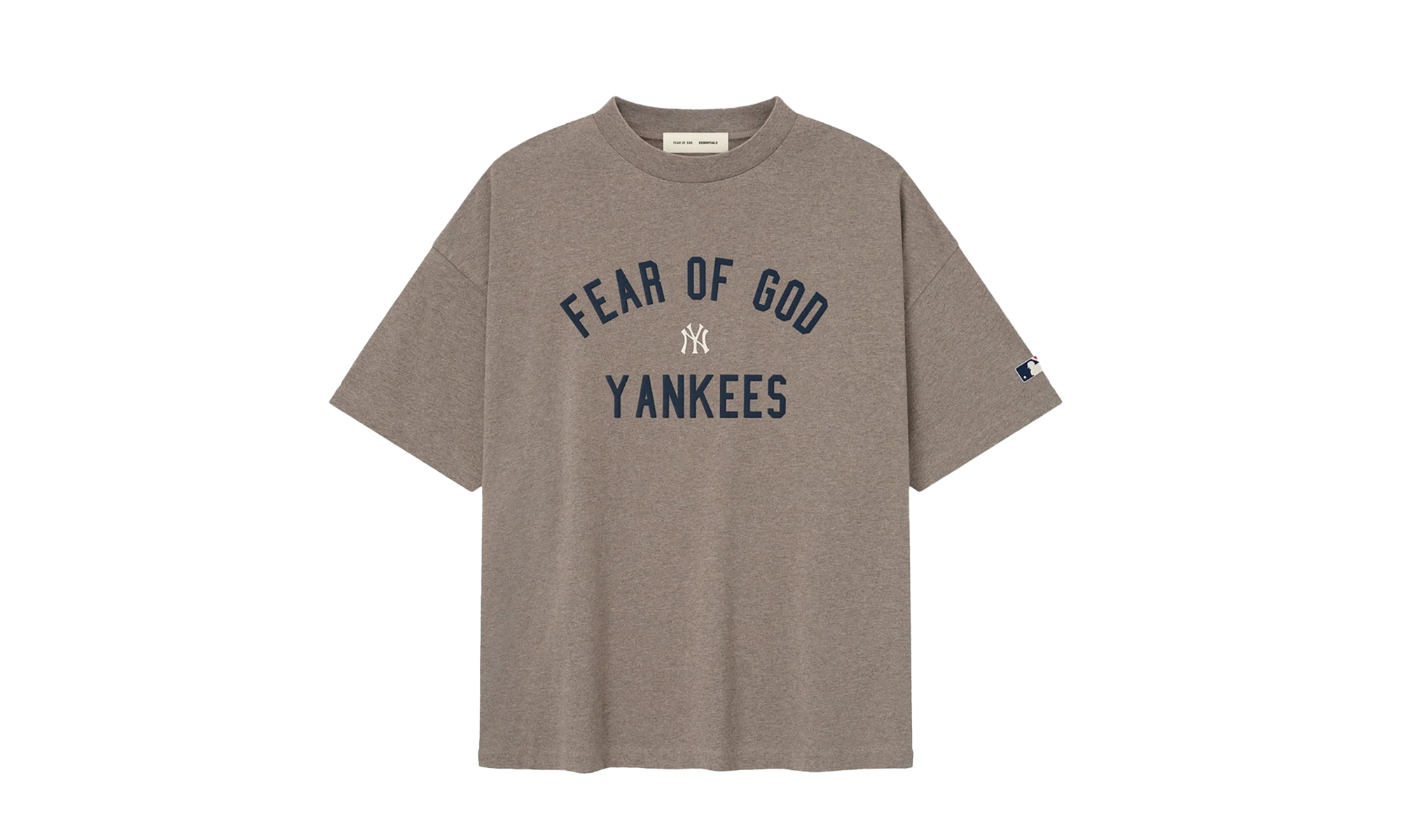 MLB Mens 90' Fit Tee New York "Brown" 125ML254012F