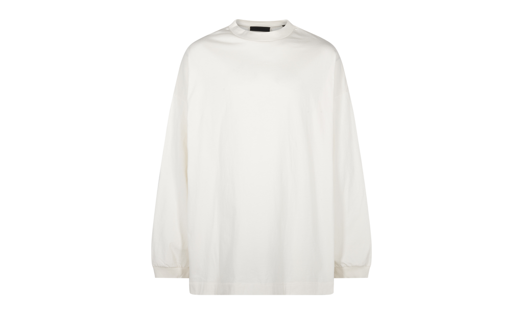 ESSENTIALS CORE L/S TEE "CLOUD DANCER" 125BT232011F