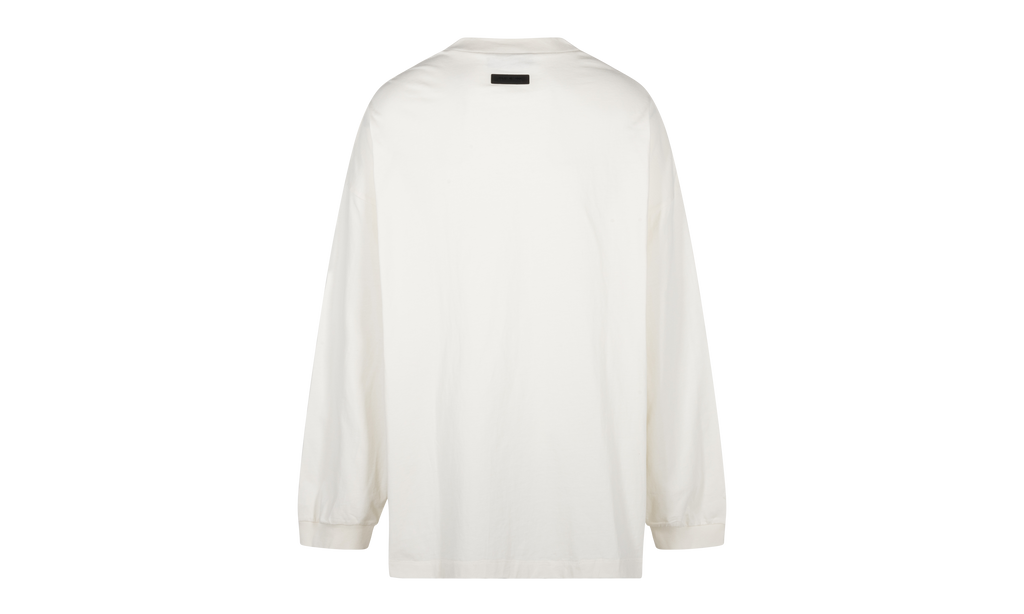 ESSENTIALS CORE L/S TEE "CLOUD DANCER" 125BT232011F
